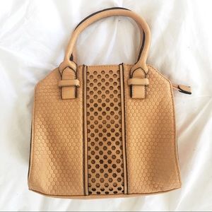 NWOT Honeycomb Print Handbag